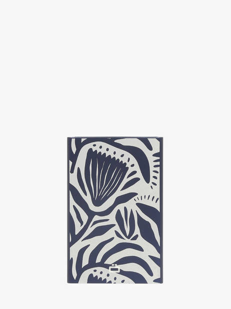 Kaarthouder Leder Ogon Blauw matte MAT ander zicht 2